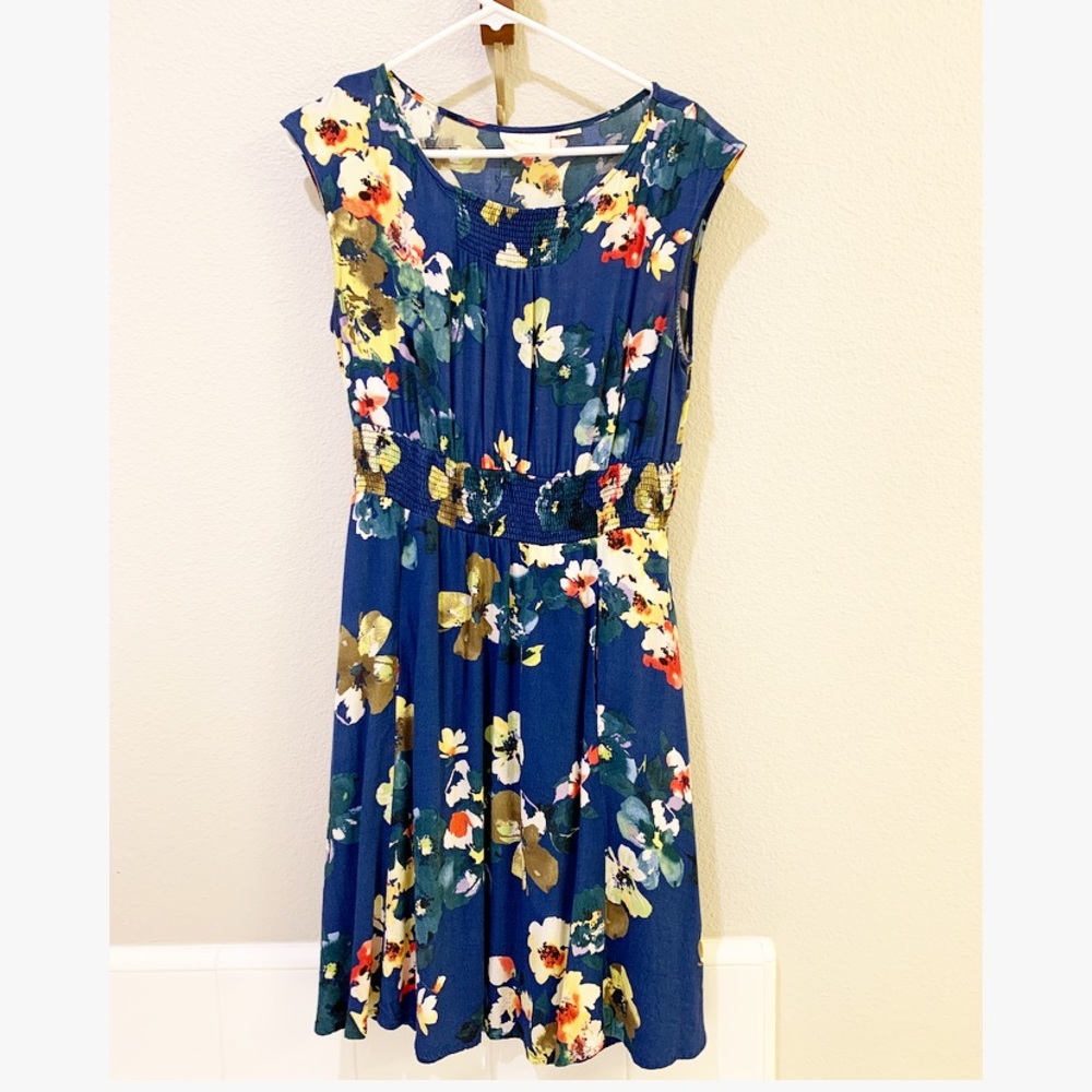 Anthropologie Maeve Floral Dress